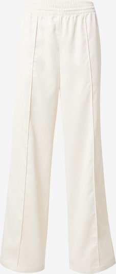 ADIDAS ORIGINALS Trousers with creases 'Trefoil Monogram Satin' in White, Item view