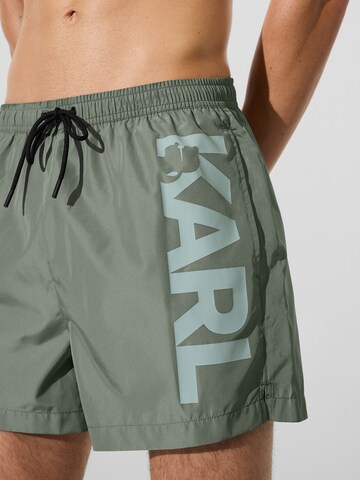 Karl LagerfeldKupaće hlače - siva boja