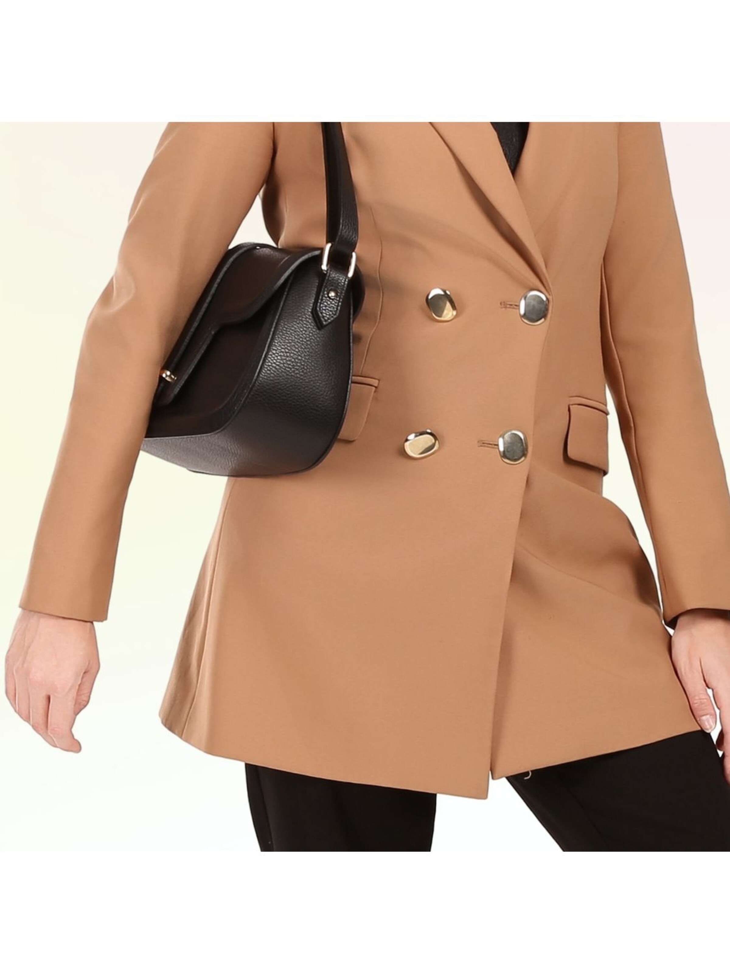 Toscanto - Bolso de hombro en negro