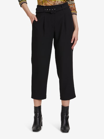 Betty Barclay Regular Bundfaltenhose in Schwarz: predná strana