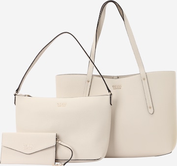 GUESS Шоппер 'BRENTON TOTE' в Бежевый: спереди