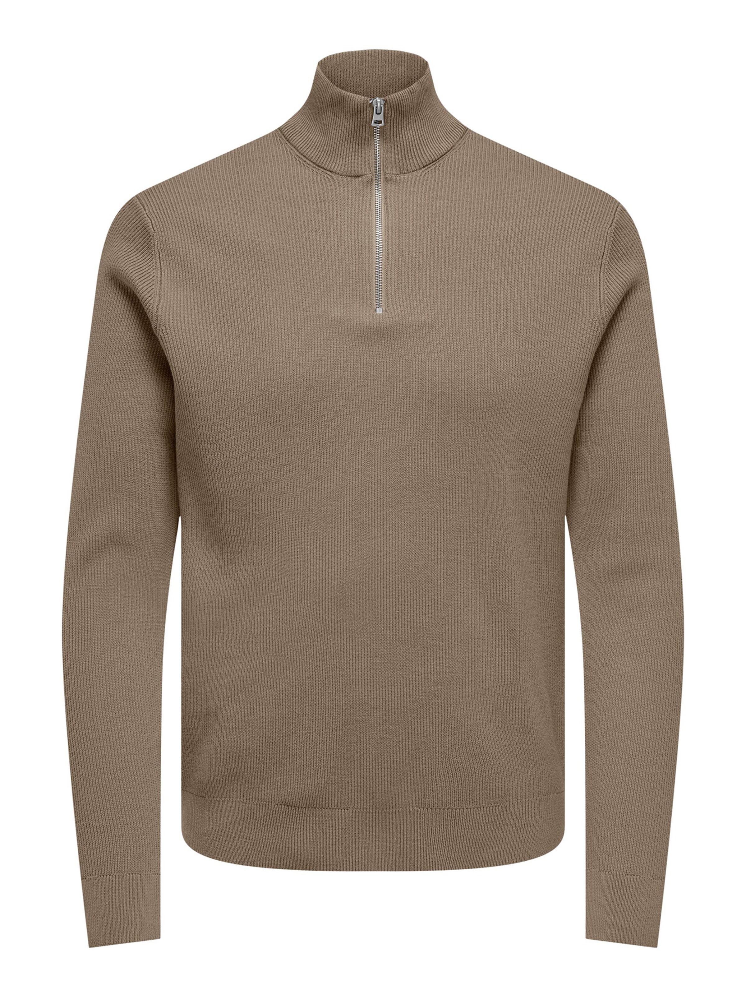 Only & Sons Sweatshirt 'Phil'‌‌ in S in hellbraun, Produktansicht