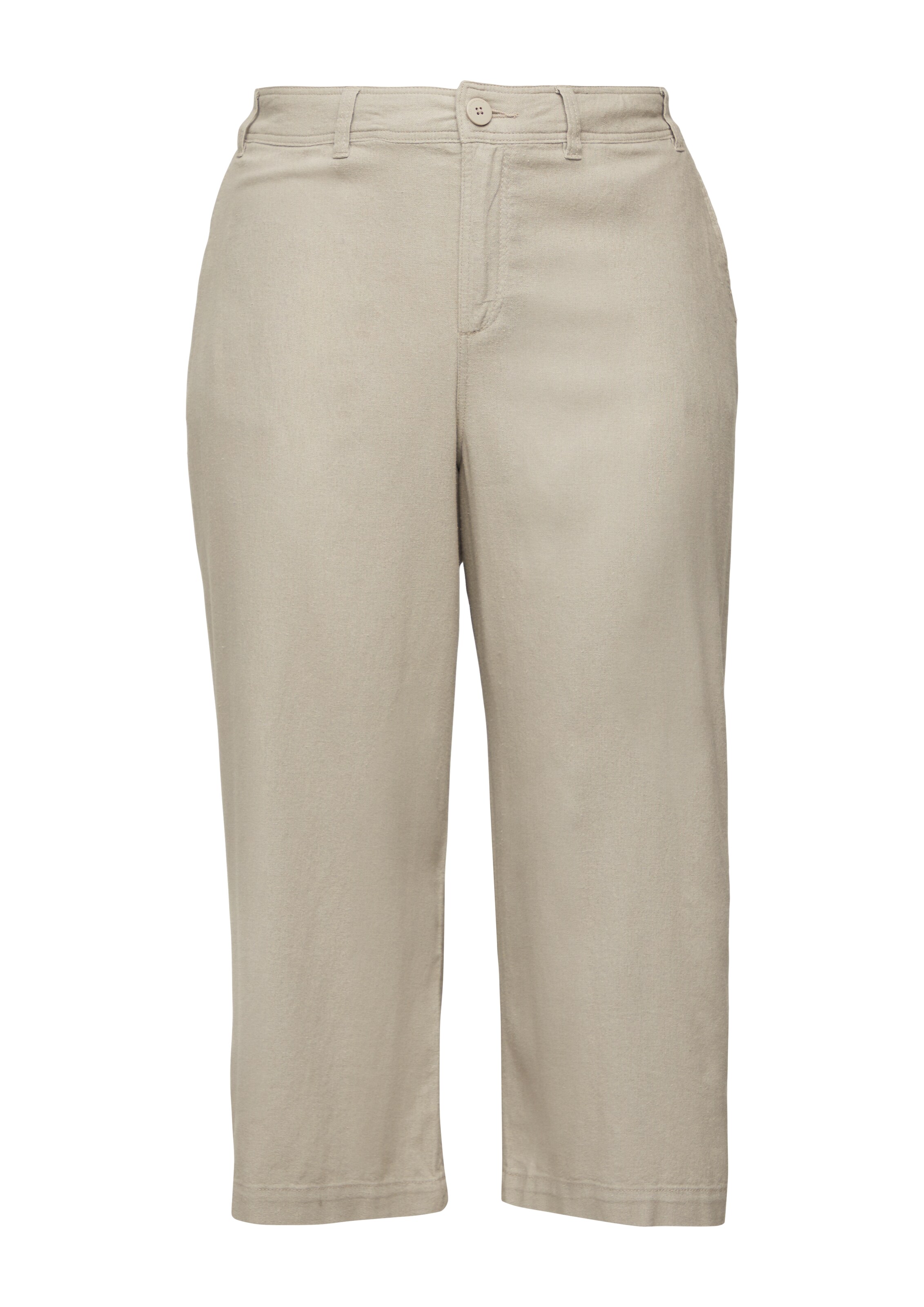 QS Hose in Grau: Vorderseite