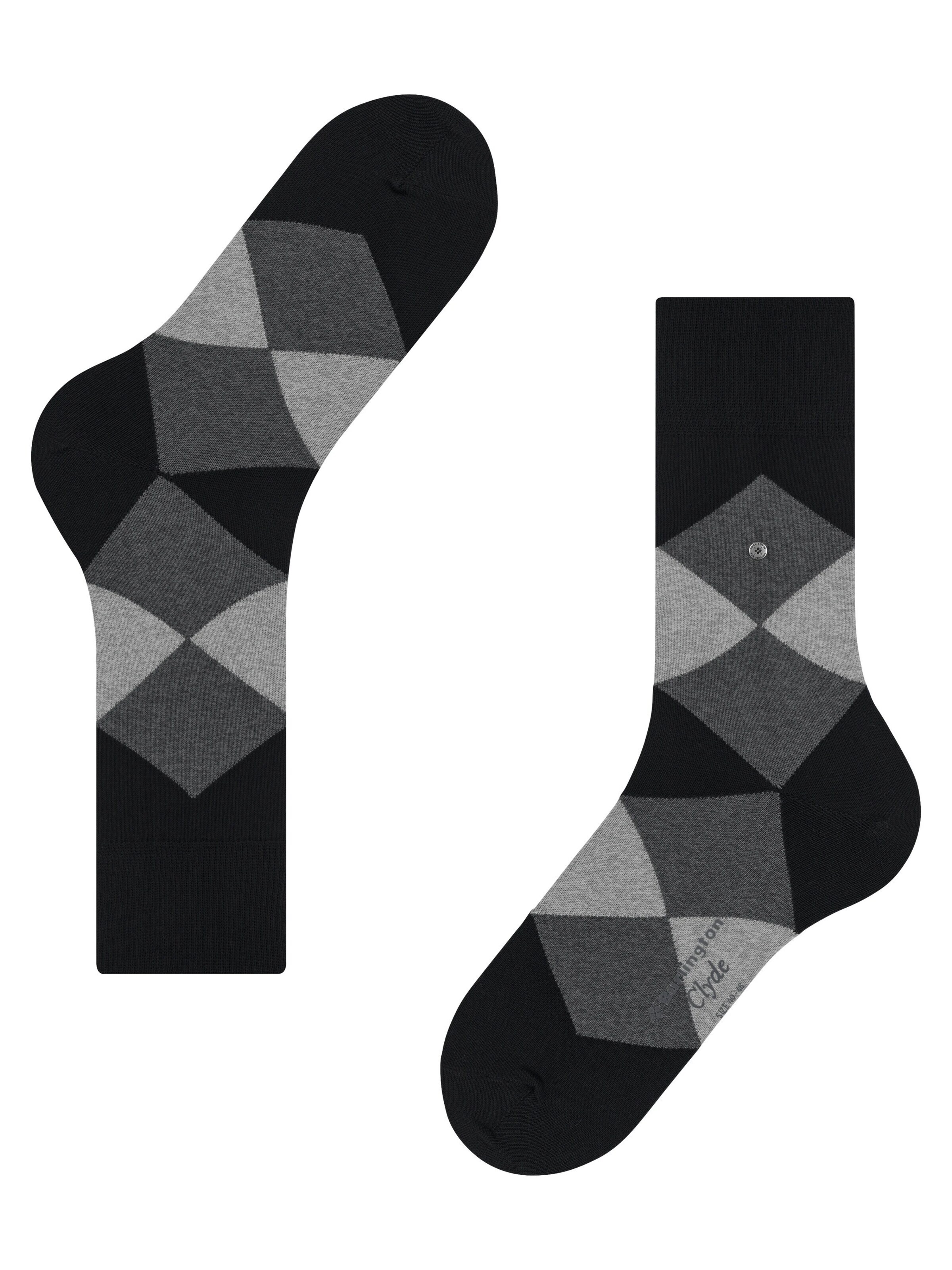 BURLINGTON Socks 'Clyde' in Black