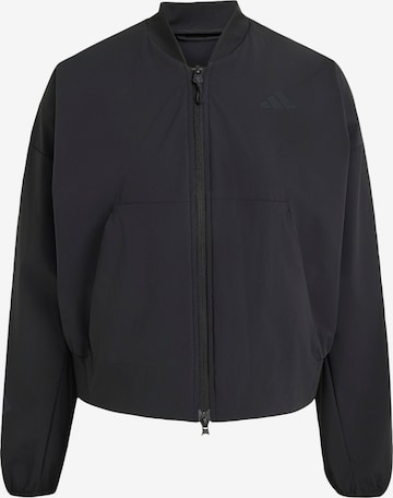 ADIDAS SPORTSWEAR Training jacket 'Z.N.E.' in Black: front