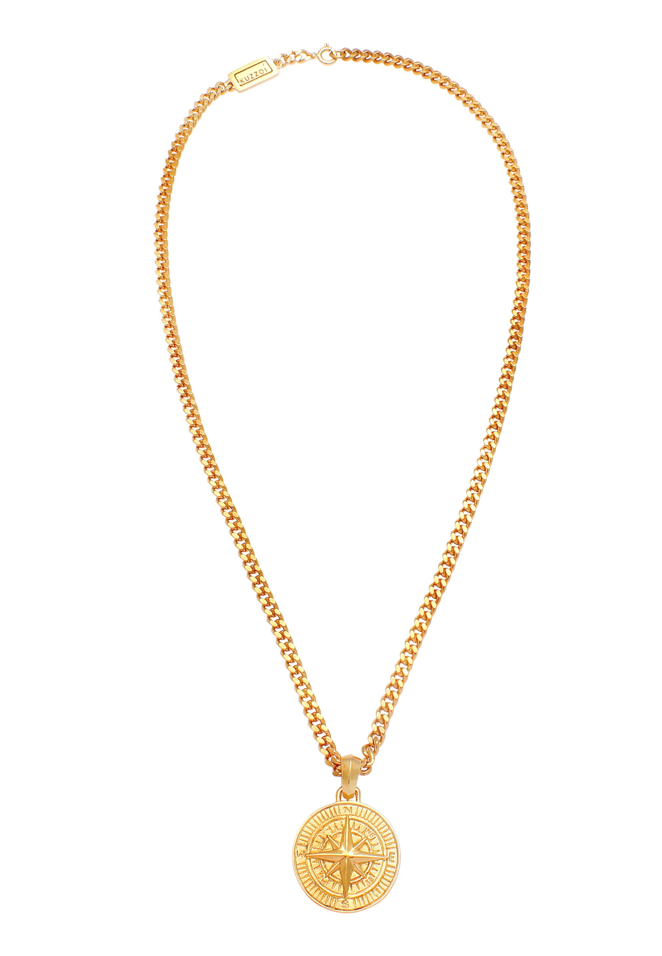 KUZZOI Kett 'Kompass', värv Kuld: eest vaates