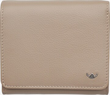 GOLDEN HEAD Wallet 'Madrid' in Beige: front