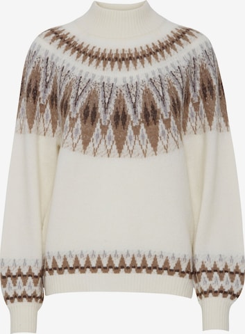 b.young Sweater 'Olika' in Brown: front