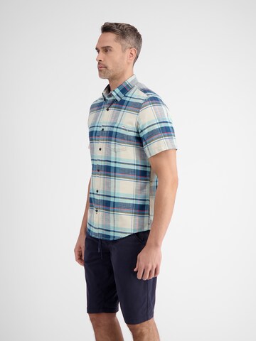 LERROS Regular fit Button Up Shirt in Blue