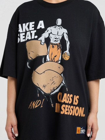 AND1 Oversize t-shirt i svart