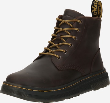 Dr. Martens Lace-Up Boots 'Crewson' in Brown: front