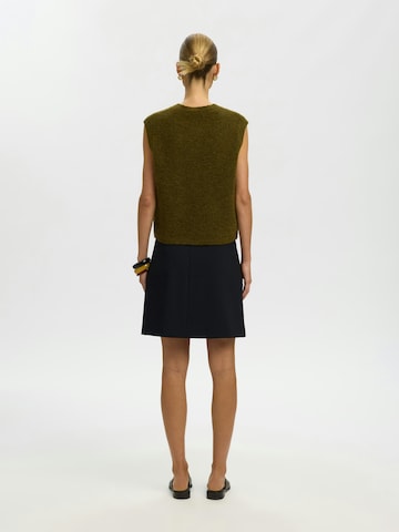 Cardigan 'SLFLulu' SELECTED en vert