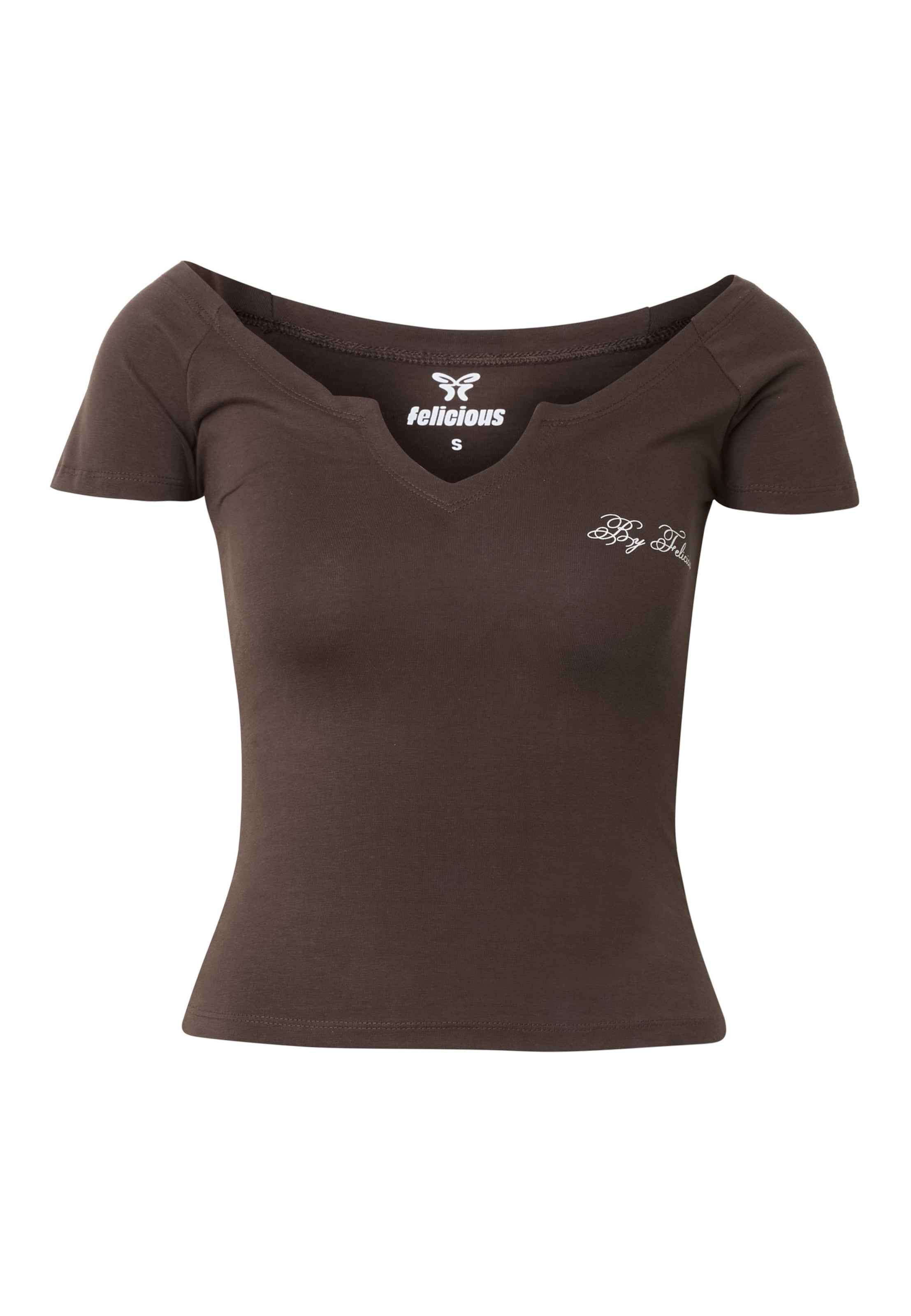 Felicious Shirt in Brown: front