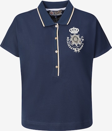 T-shirt ' WCPG31 ' La Martina en bleu : devant