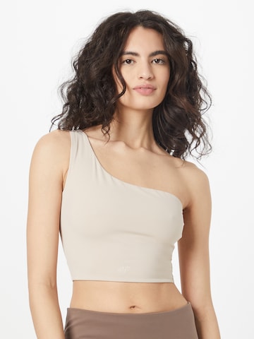 4F Sporttop in Beige: predná strana