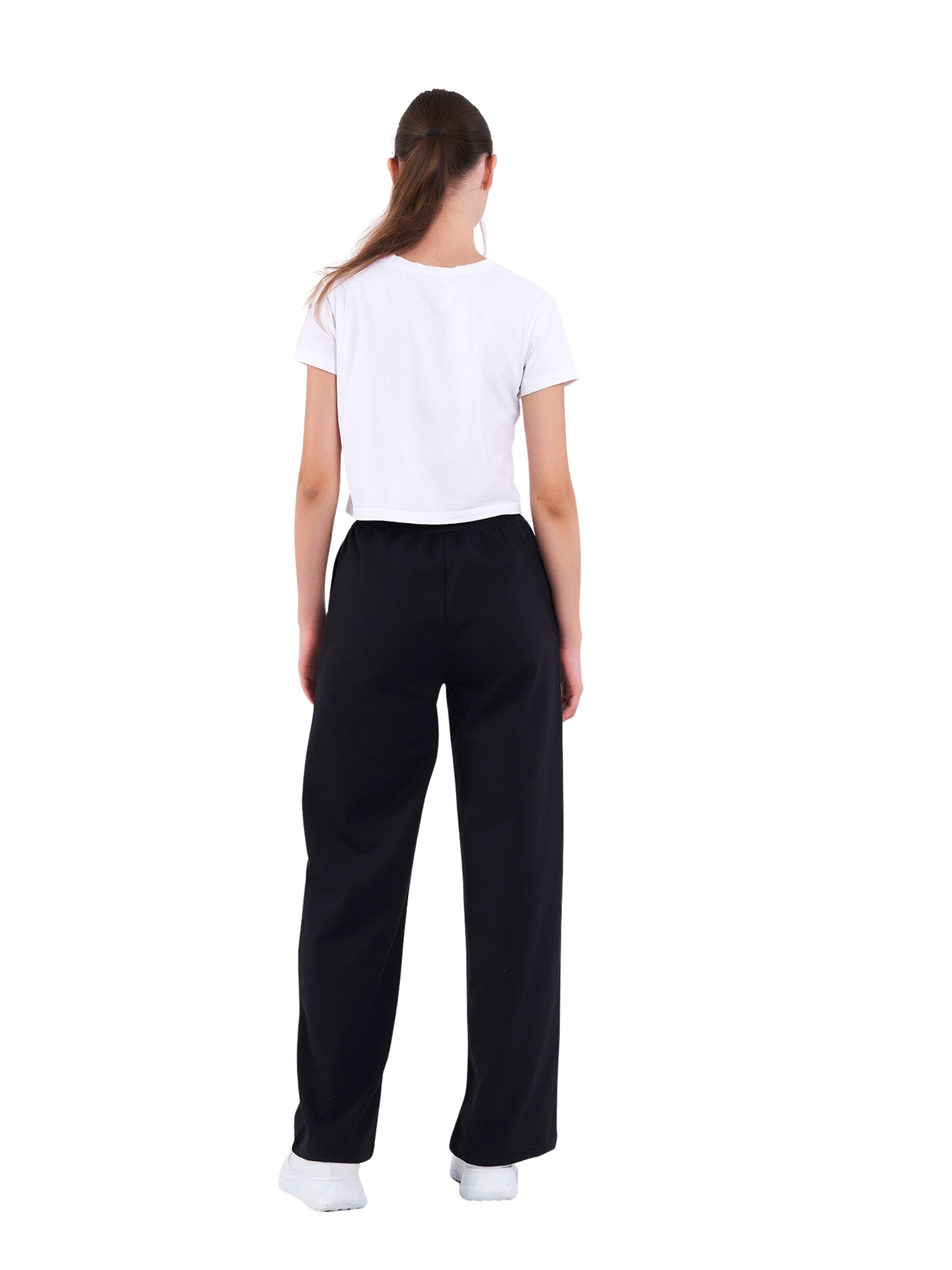 comeor Regular Workout Pants 'Jogginghose Damen' in Black