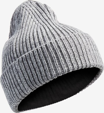 CAMEL ACTIVE Strickbeanie aus Baumwollmix in Grau