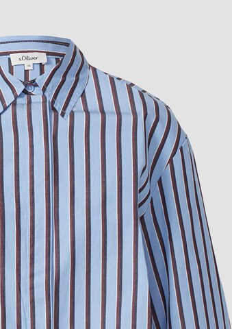 s.Oliver Blouse in Blauw