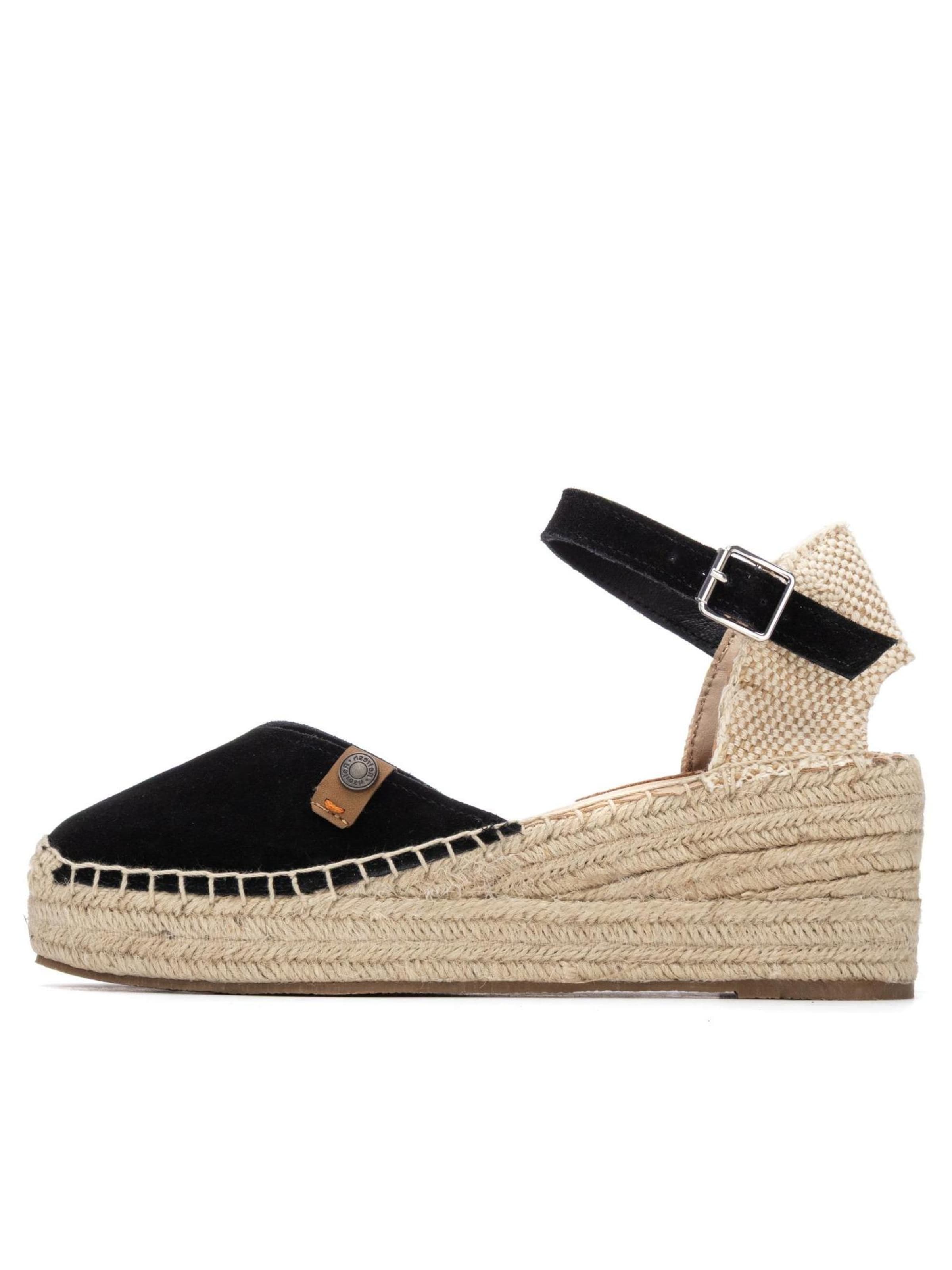 Refresh Sandale‌ in Schwarz: Vorderseite