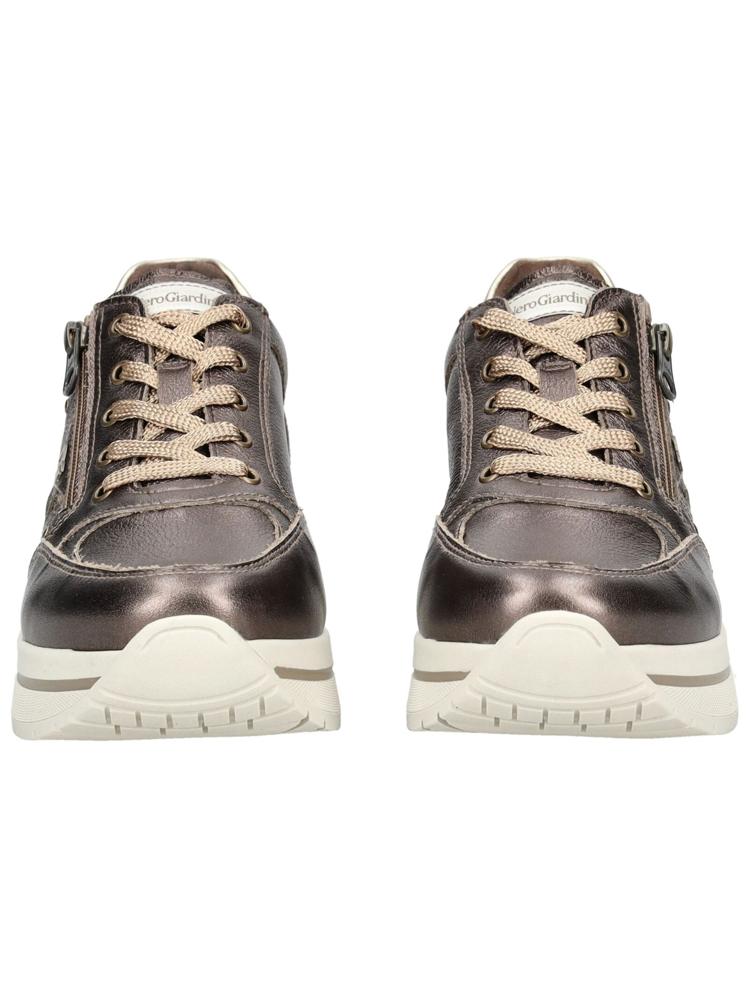 Baskets basses Nero Giardini en marron