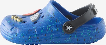 Next Clogs 'Sonic' in Blau: Vorderseite
