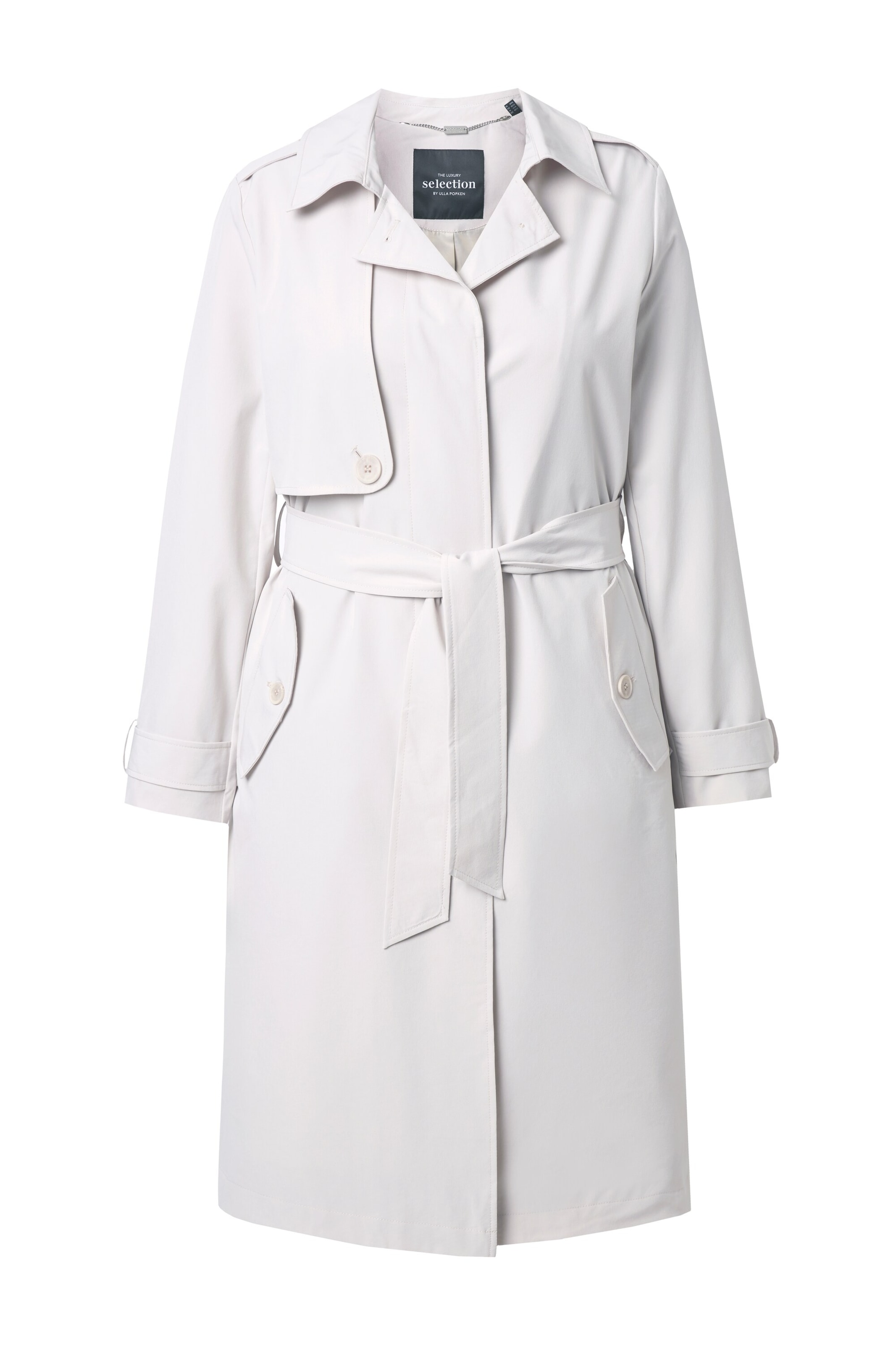 Ulla Popken Between-seasons coat in White, Item view
