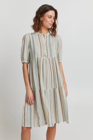 Fransa Summer Dress in Grey: front