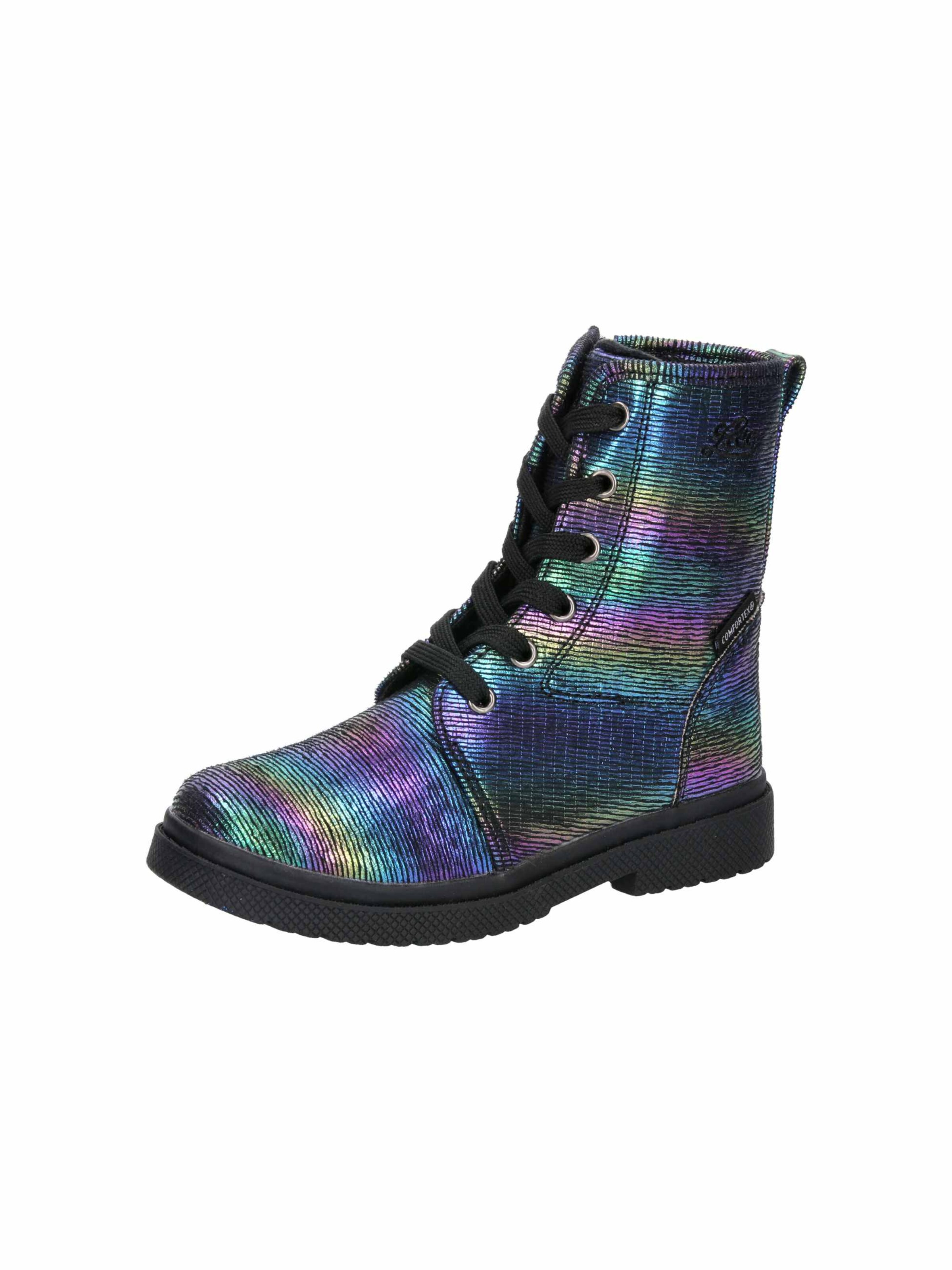 LICO Stiefel 'Isalie' in Schwarz: Vorderseite