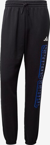 ADIDAS PERFORMANCE Regular Sportbroek in Zwart: voorkant