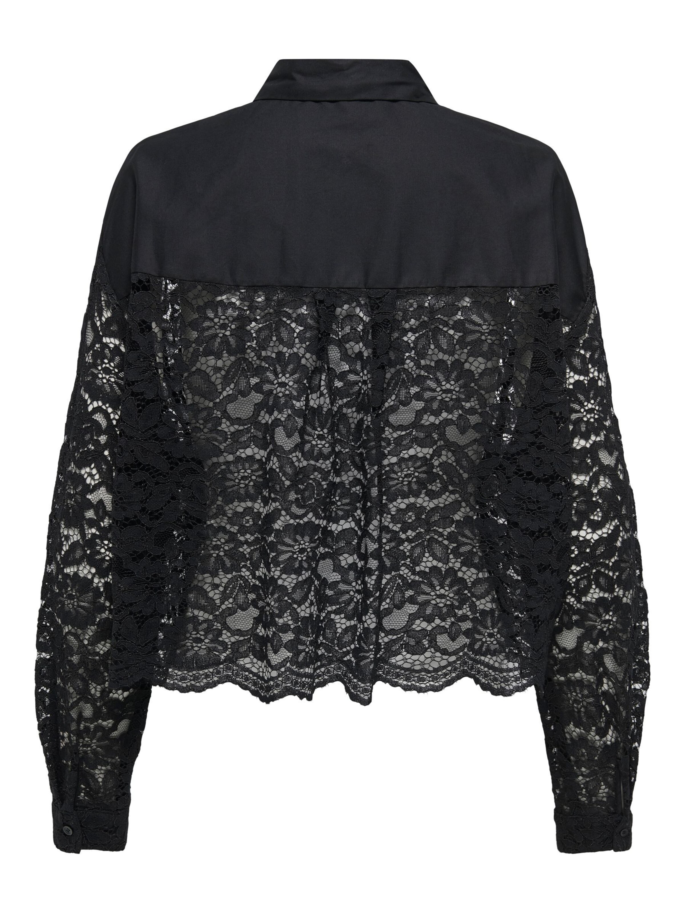 ONLY Bluse 'ONLJILLI' in Schwarz