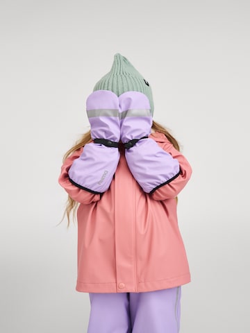 Reima Handschuhe 'Kura' in Lila: Vorderseite