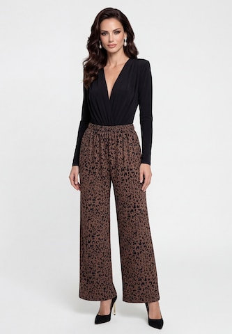 faina - Loosefit Pantalón en marrón