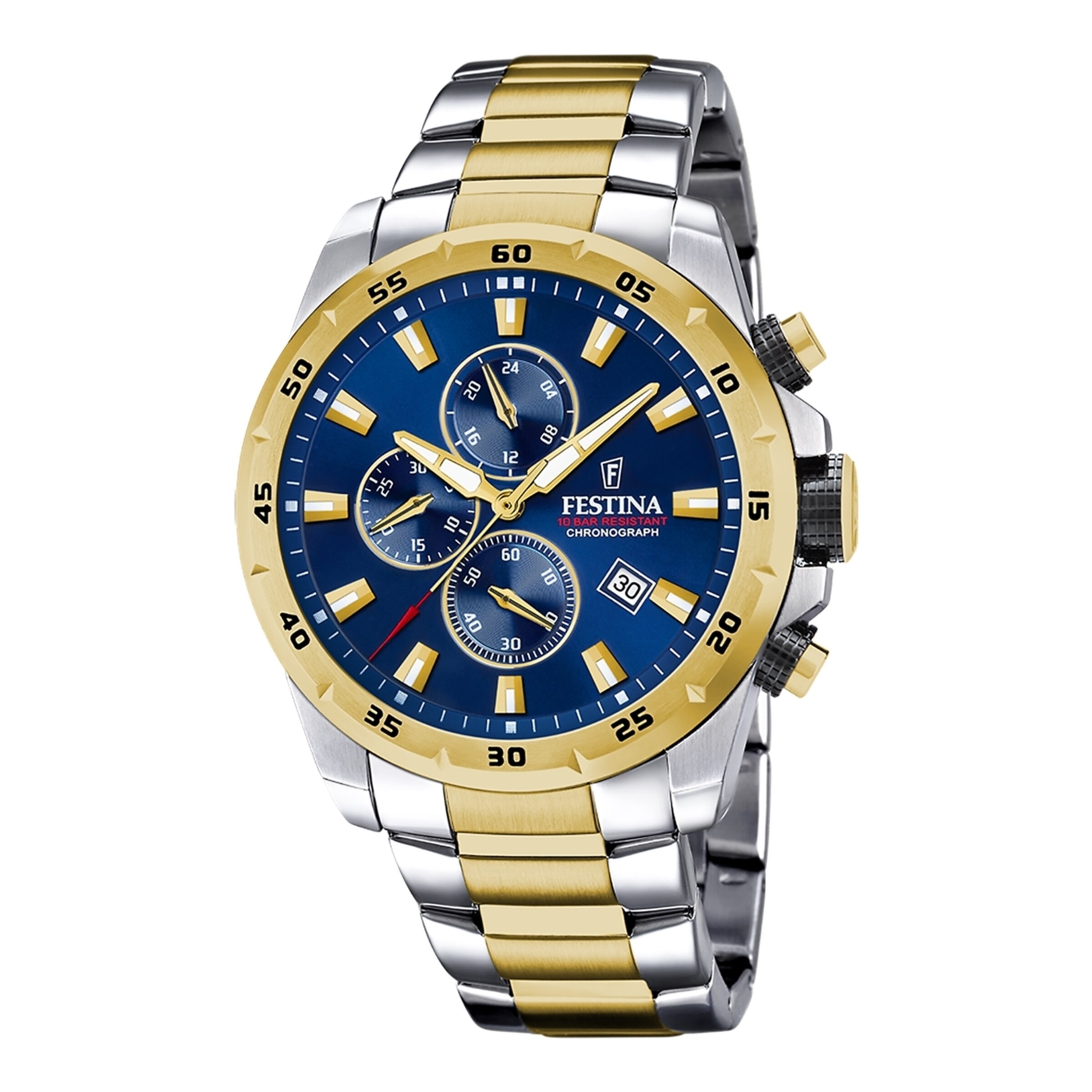 FESTINA Analog watch in Gold: front