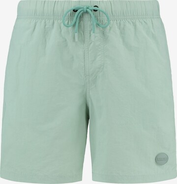 Shorts de bain Shiwi en vert : devant