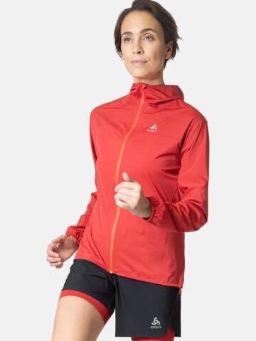 Veste de sport 'X-ALP WATERPROOF' ODLO en rouge
