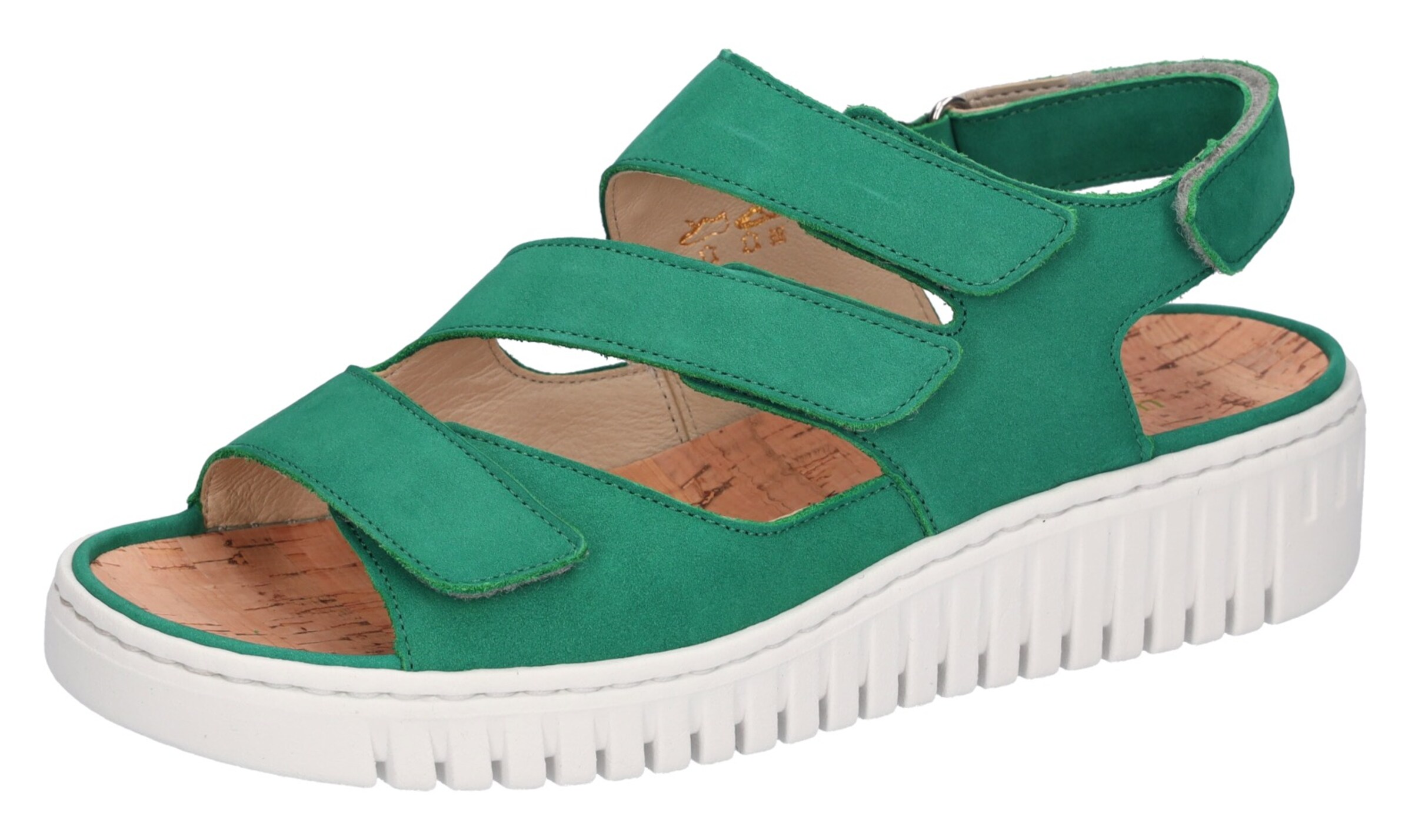 WALDLÄUFER Sandals in Green: front