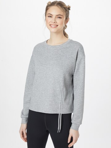 ONLY PLAY Athletic Sweatshirt 'DILA' in Grey: front