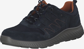 JOMOS Veterschoen '326386' in Blauw: voorkant