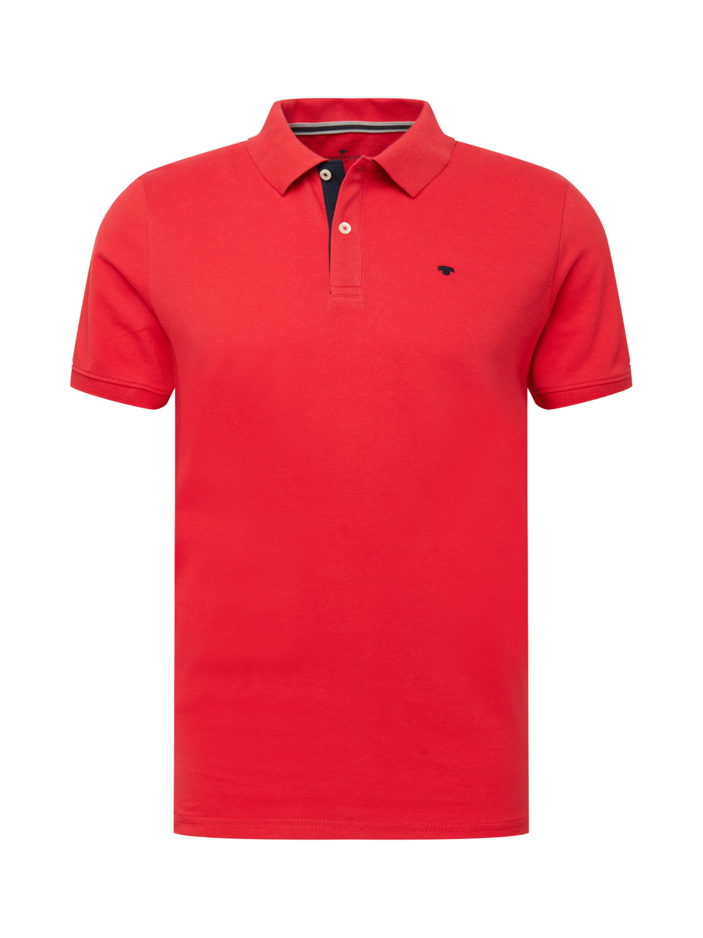 TOM TAILOR Poloshirt in Rot: Vorderseite