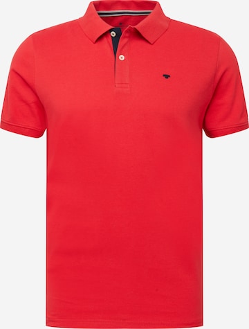 TOM TAILOR Poloshirt in Rot: predná strana