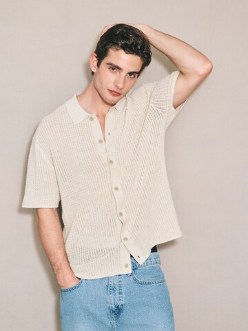 Comfort fit Camicia 'Edit' di Next in beige: frontale