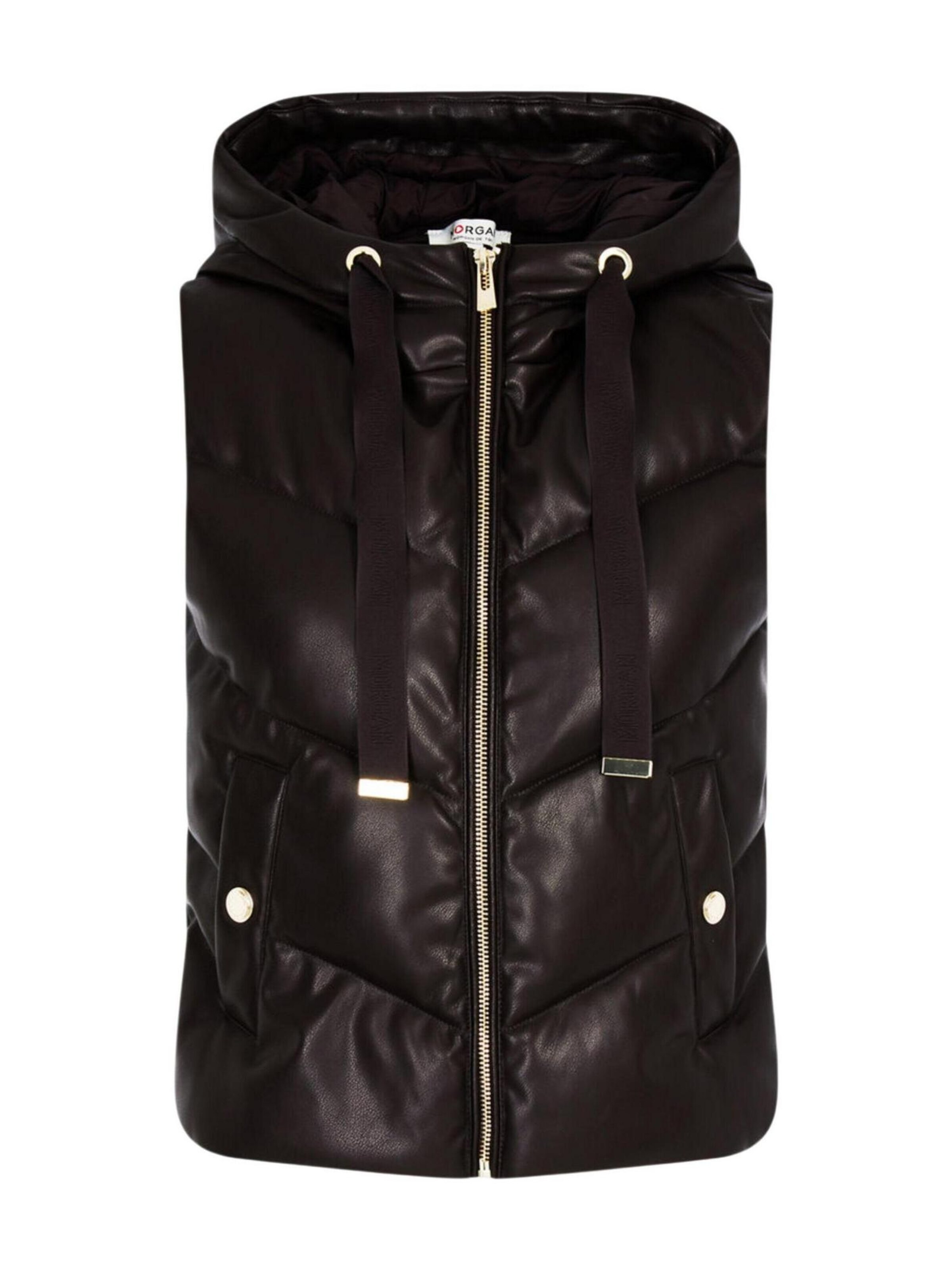 Gilet 'GSOLO' di Morgan De Toi in marrone: frontale