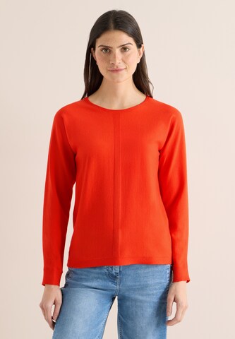 CECIL Sweater in Orange: front