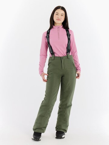 PROTEST Loosefit Sporthose 'PRTWhisper JR' in Grün