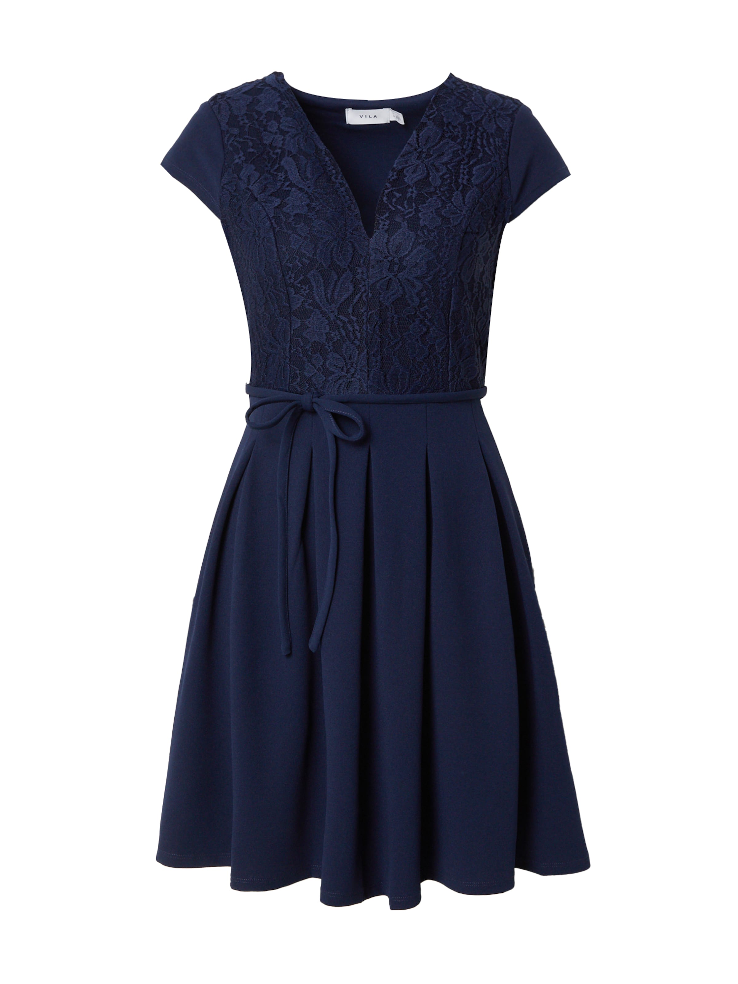 Robe VILA en bleu : devant