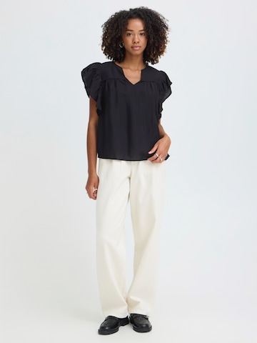 Camicia da donna 'IHHETTA' di ICHI in nero