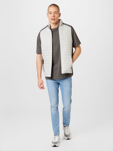 JACK & JONES Vest in Grey