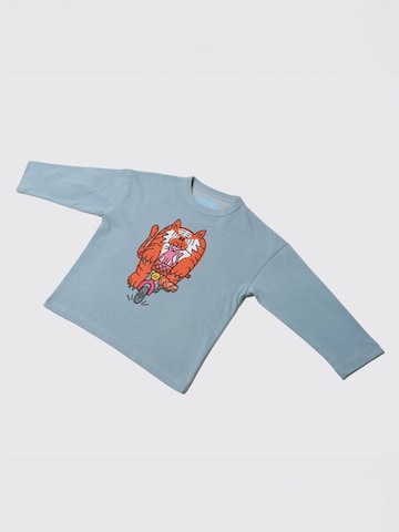 Maru + Bo Shirts 'PEDAL FASTER GRAPHIC' i blå