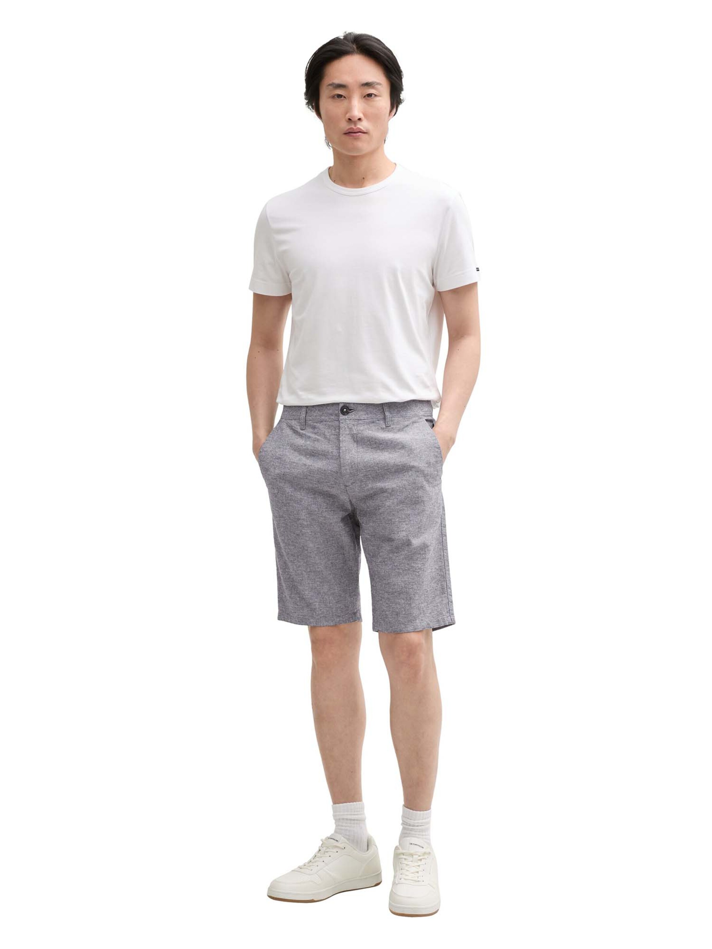 TOM TAILOR Štandardný strih Chino nohavice - Sivá