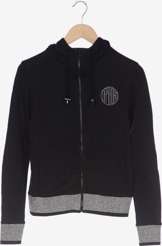 DRYKORN Sweatshirt & Zip-Up Hoodie in S in Black: front